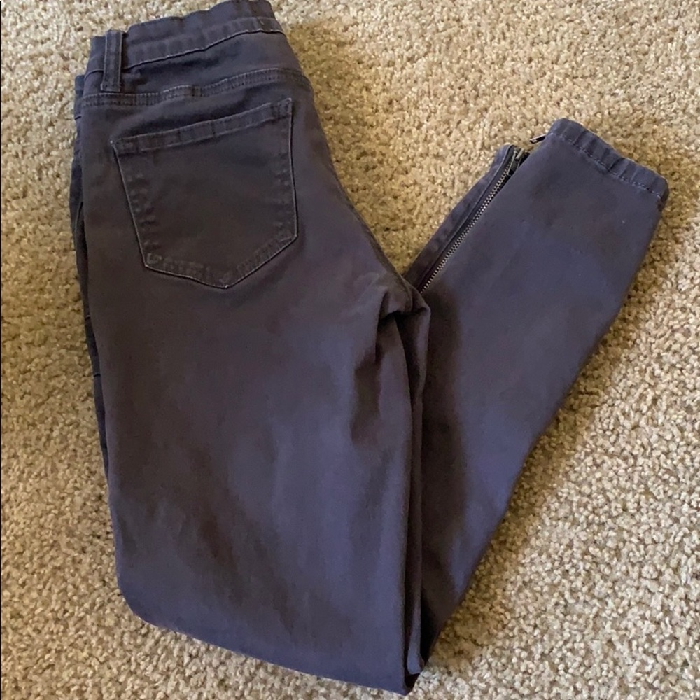 Dark gray RSQ skinny jeans
